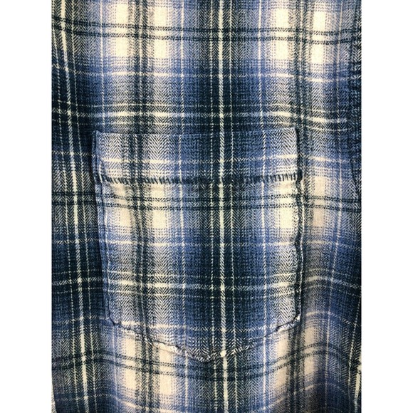 CLEARWATER OUTFITTERS Shirt Boys Size M Blue Pocket Long Sleeve SEE MEASUREMENTS - Picture 7 of 13